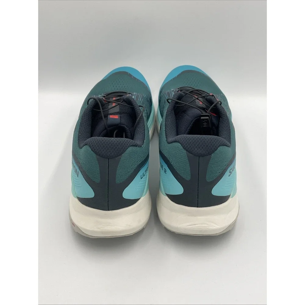 Salomon Ultra Glide 2 Shoes Mens Size 8 Blue Hiking Trail Running Sneakers NEW‎